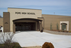 Pope High School Exterior | Cooper & Company General Contractors