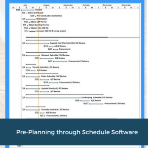 Pre-Plan with Scheduling | Cooper and Company General Contractors | Atlanta, GA