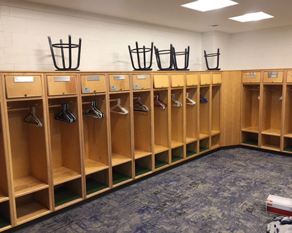 Emory University Baseball Locker Rooms at Chappell Park