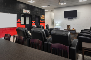 Gwinnett Fire Station #15 | Interior Lounge Area | Cooper & Company General Contractors