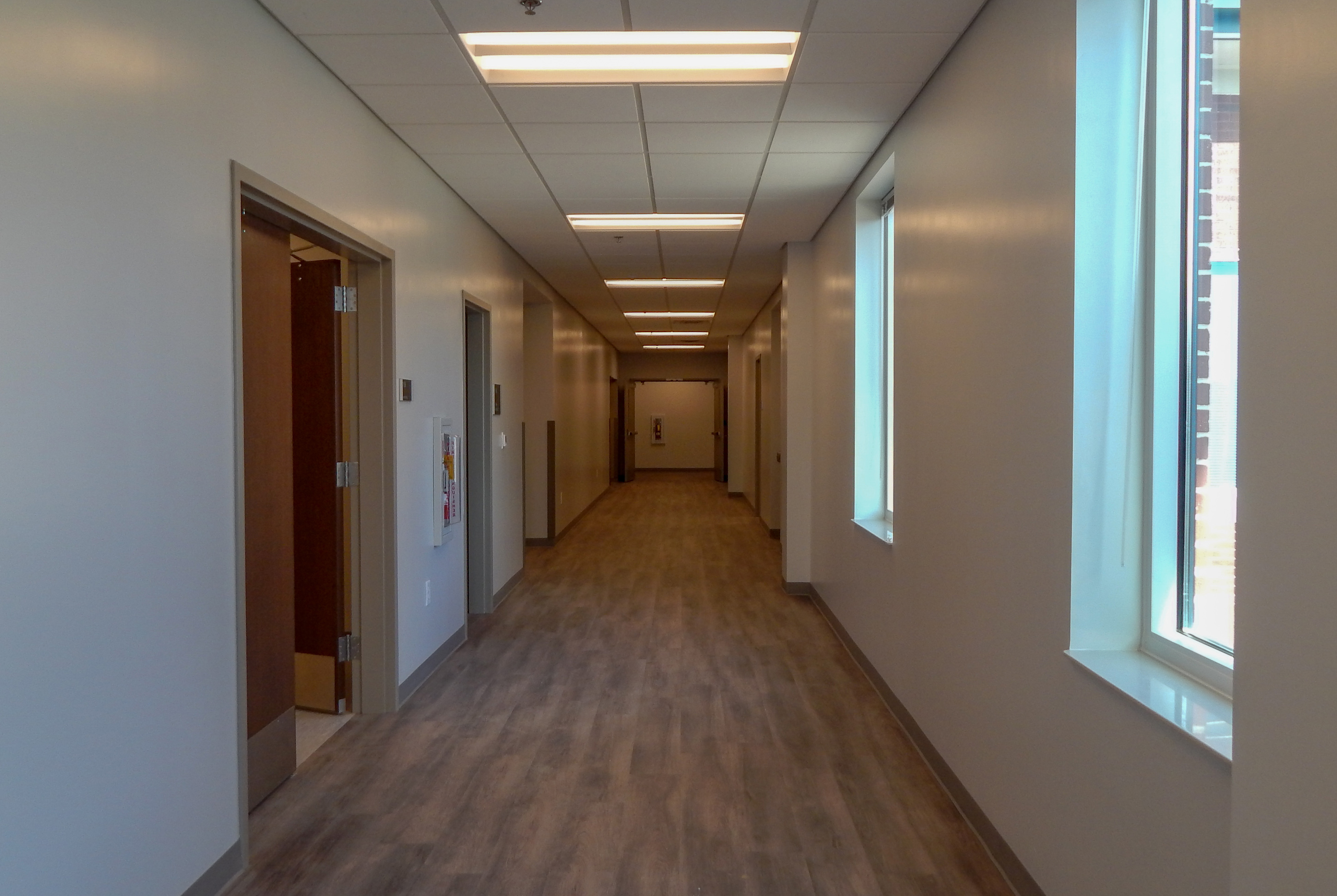 Exterior Hallways for GDOT District 6 Admin | Cooper & Company