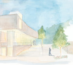 CAS Architecture | Norcross Watercolor 2