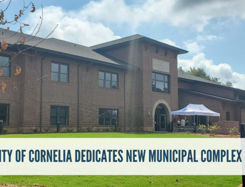 City of Cornelia Officials hold Municipal Complex Dedication and Open House