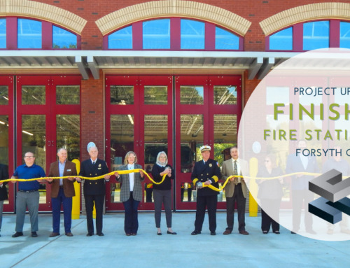 Project Update:  Finished Fire Station #11 Ready for West Forsyth County