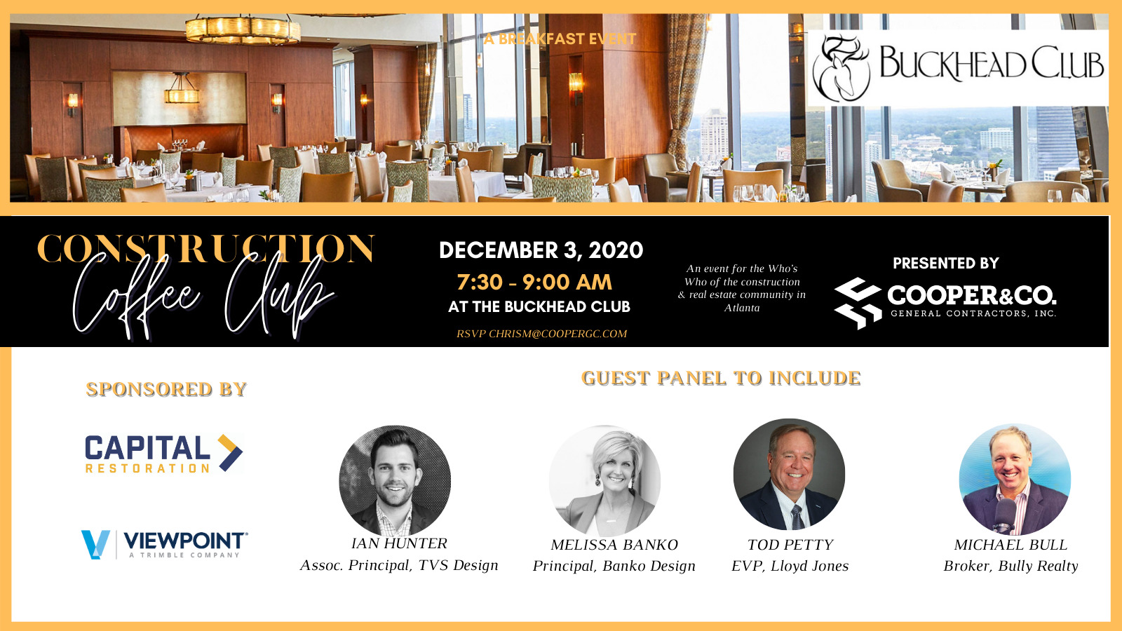 Construction Coffee Club | December 2020 | Cooper & Company