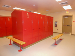 Forsyth Fire Station 11 | Cooper & Company General Contractors | Locker Facility